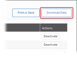 The Download Data button.