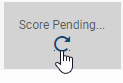 score pending with refresh icon