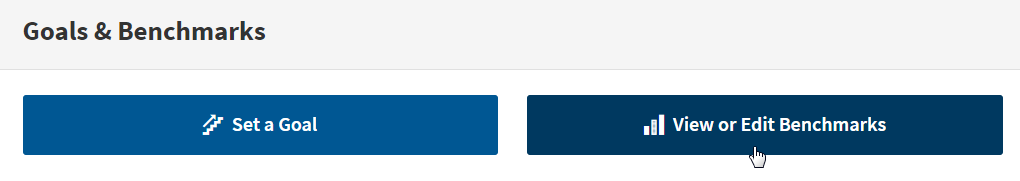 The View or Edit Benchmarks button.