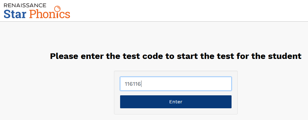 enter the code