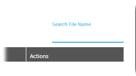 The Search File Name field.