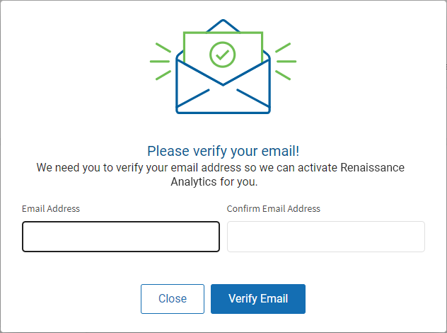 an example of the verify your email message