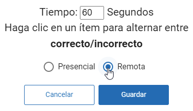 si es necesario, cambie si la administración se aplicó de forma remota