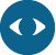 ícono de Alerta - ojo dentro de un círculo azul