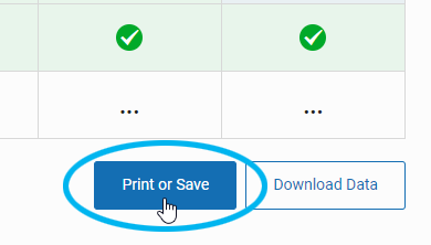 the Print or Save button
