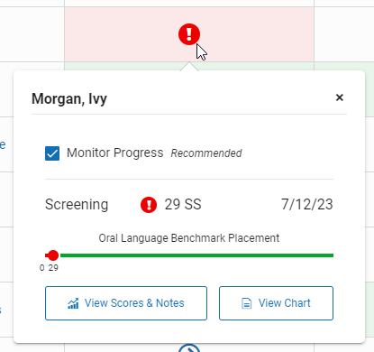 the Monitor Progress check box