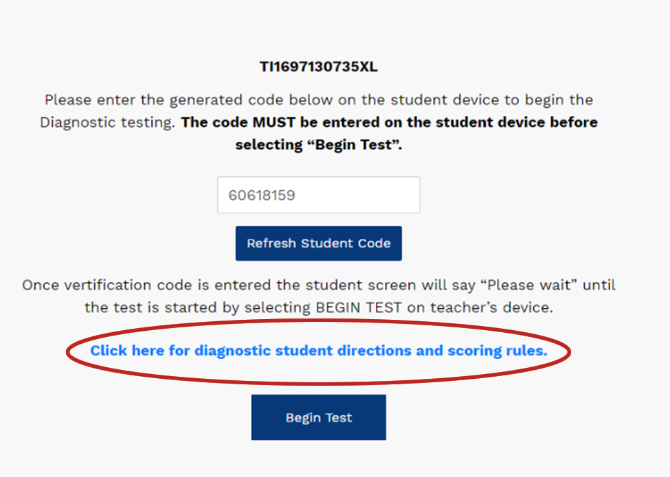 the link for directions and scoring rules