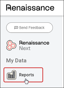 The Reports link under My Data.