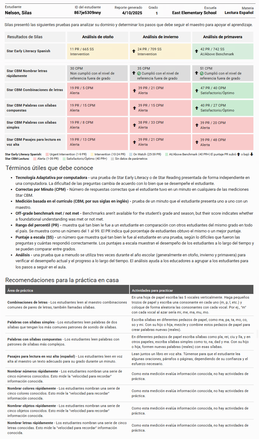 An example report.