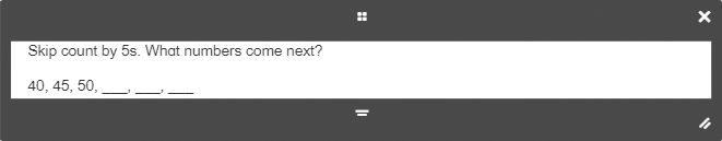 The Line Reader tool, customized to show two lines of text on the screen at a time.