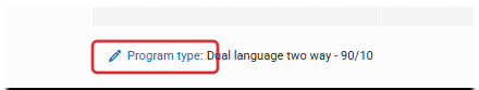 The Program type link.